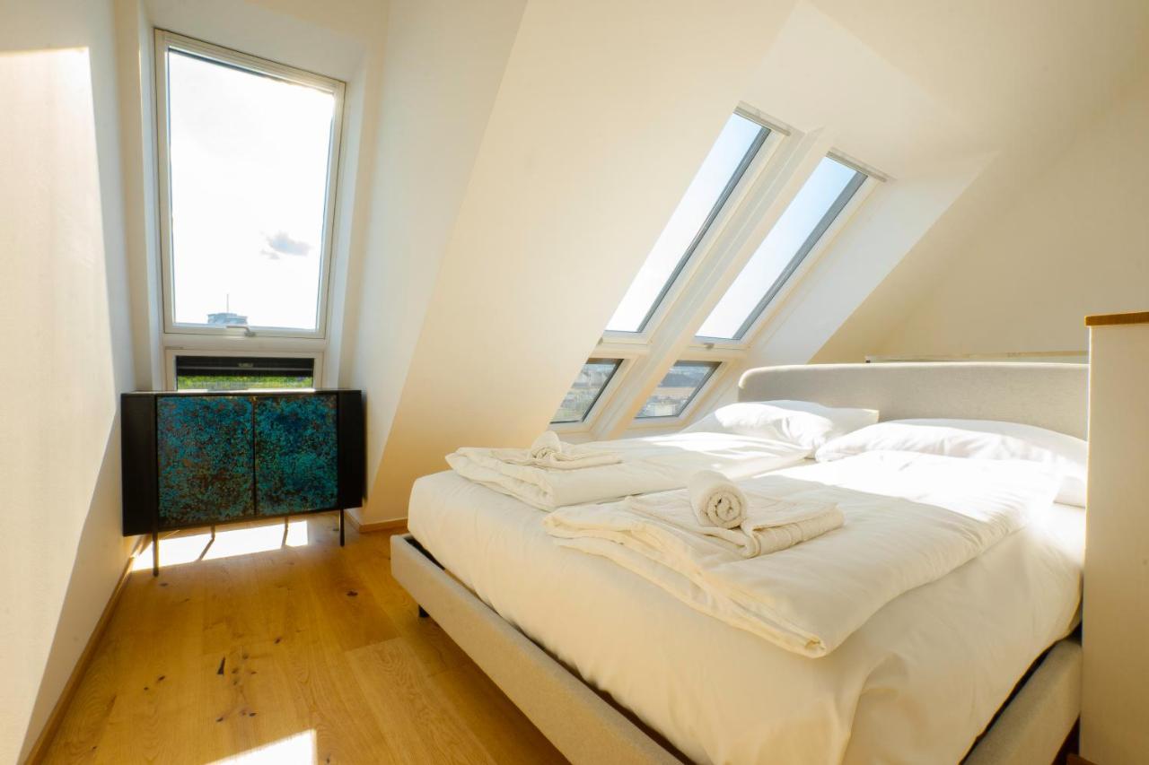 Orestaliving - Penthouse In 2Nd District With View Vídeň Exteriér fotografie