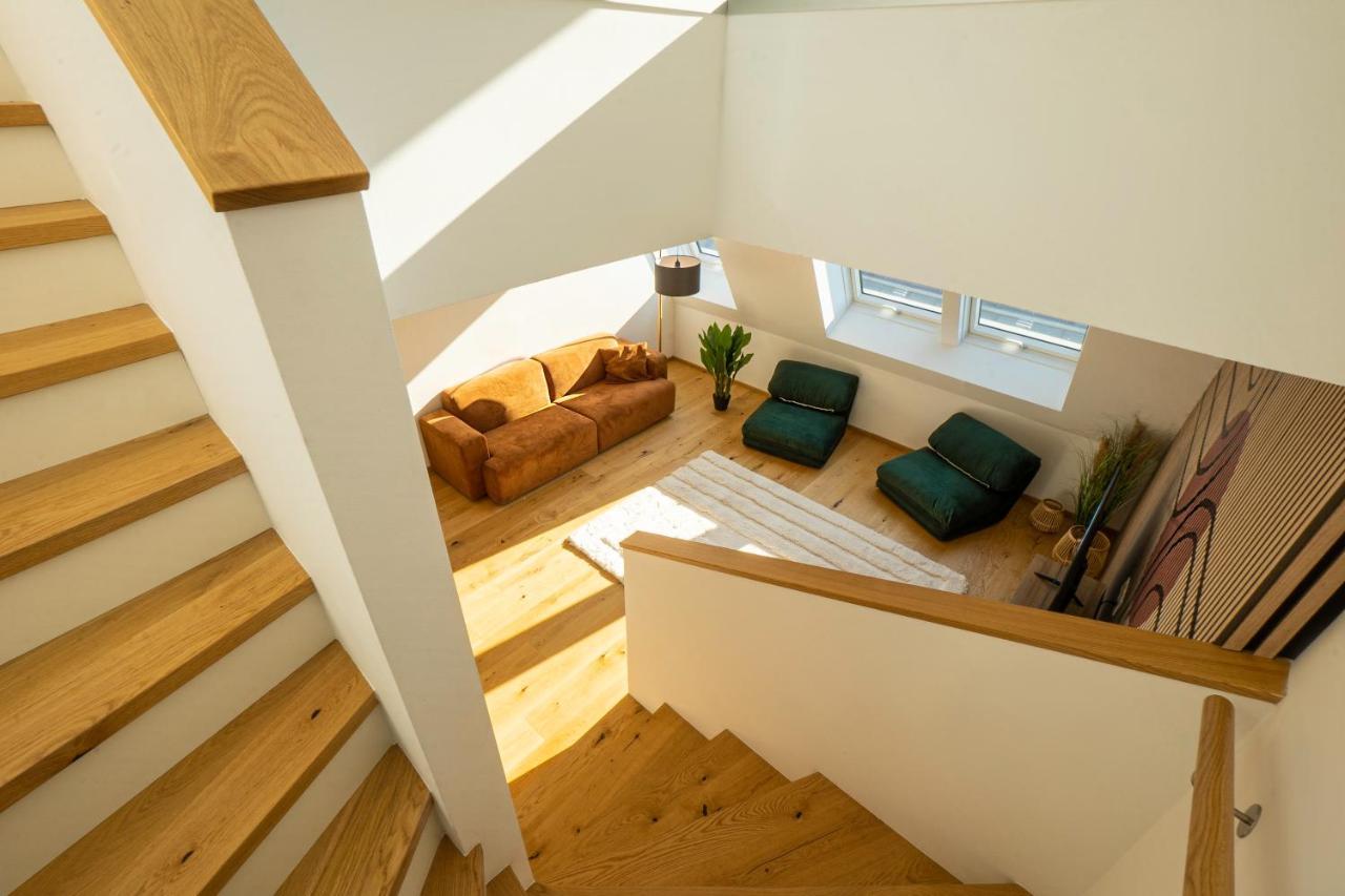 Orestaliving - Penthouse In 2Nd District With View Vídeň Exteriér fotografie