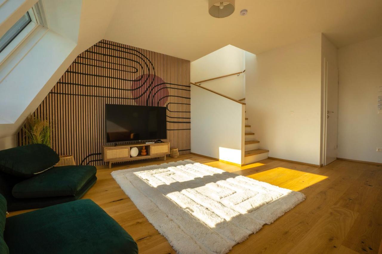 Orestaliving - Penthouse In 2Nd District With View Vídeň Exteriér fotografie